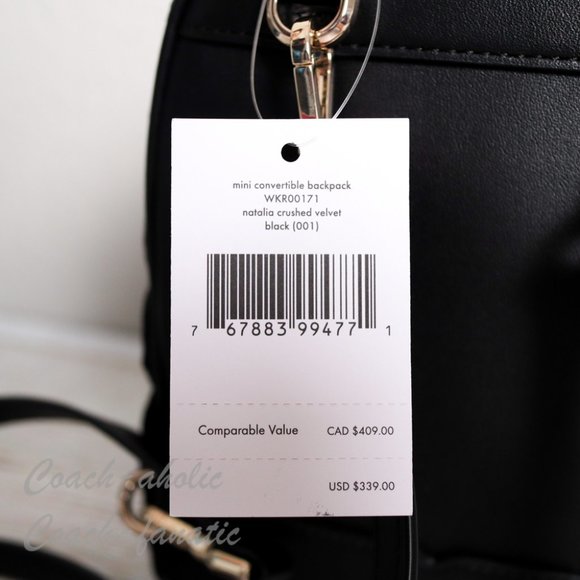 kate spade Bags Nwt Kate Spade Natalia Velvet Mini Backpack Poshmark